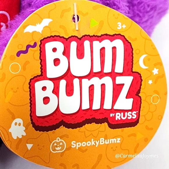 🎃 CLAUDETTE 🪄 Witch's Couldron Bum Bumz Spooky Series Halloween 2024 Bum Bumz - Picture 3 of 9